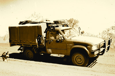 attraverso il deserto con Dingo